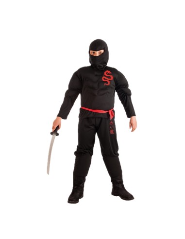 Fantasia de Ninja - de alta qualidade, ideal para o carnaval, festas temáticas e eventos especiais.